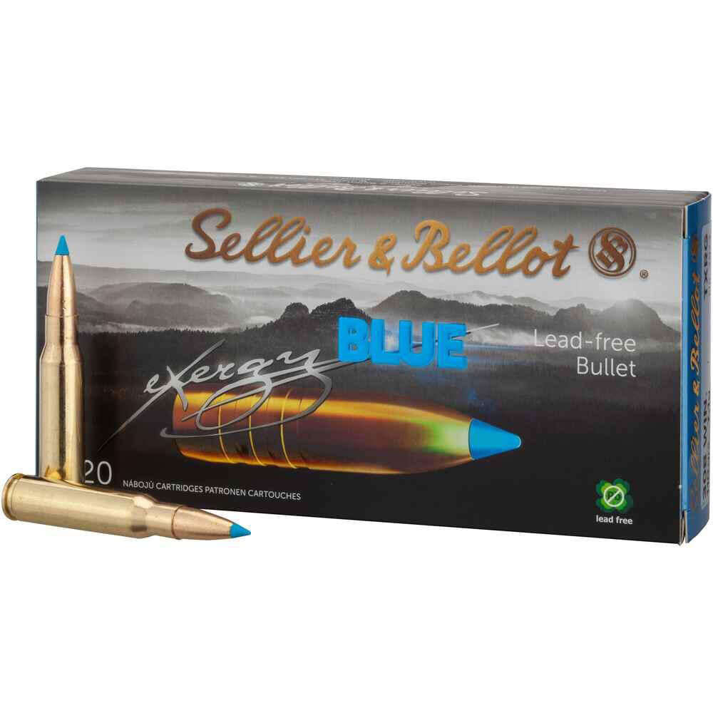 Ammunition Sellier&Bellot Rifle 30 06 S&B EXERGY BLU 3006 165GR SF 20/240